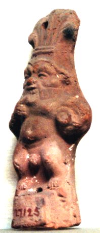 Figurine en terre cuite. Musée du Caire. Photo M. Heilig