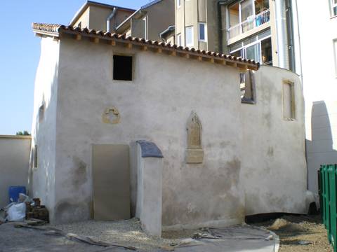 L'église en fin de travaux de restauration.