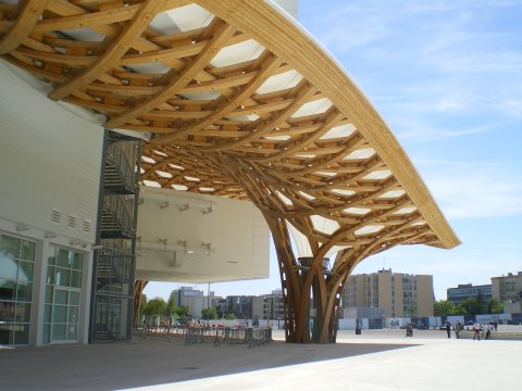 © Shigeru Ban Architects Europe et Jean Gastines Architectes / Metz Métropole / Centre Pompidou-Metz