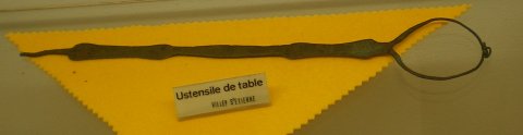 Ustensile de table. Villey-St-Étienne.