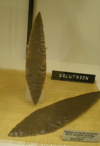 Solutréen (moulage).