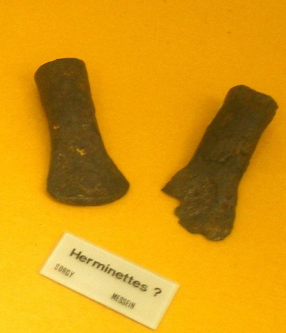 Herminettes. Sorcy; Messein.