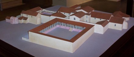 Maquette de la villa St Ulrich à Dolving.