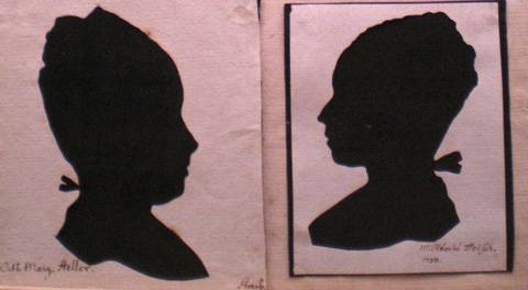 Silhouettes. Musée Oberlin de Waldersbach.