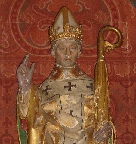 Statue de saint Privat.