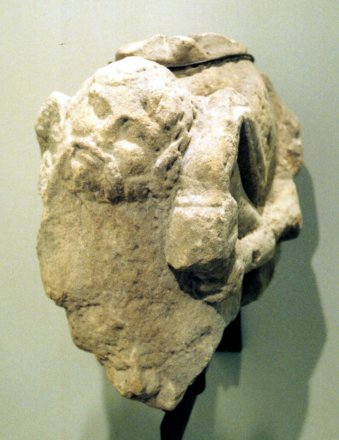 Groupe de Jupiter à l'anguipède. L'anguipède. Grès. Nidervillers.