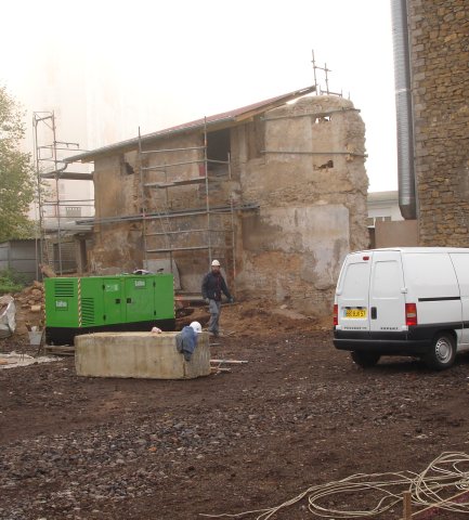 Restauration de l'église.