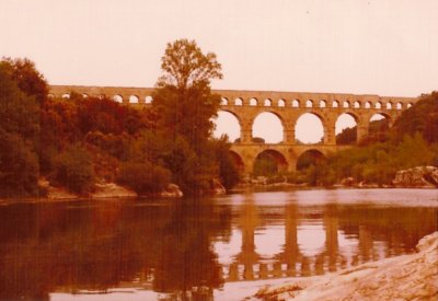 Le pont du Gard.