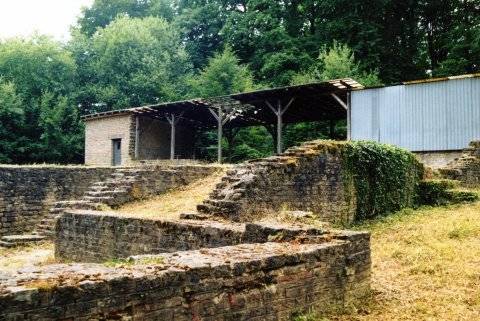 La partie sud-ouest de la villa