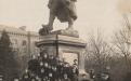 Le Poilu à Metz. Carte postale 1919