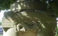 Fontaine du Jardin Boufflers. Poisson. Photo Marc Heilig