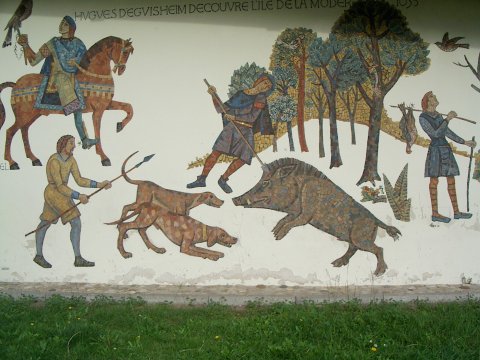 Fresque de l'école saint Georges par Tinsel.