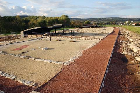 Parc archéologique européen de Bliesbruck-Reinheim. Quartier artisanal ouest.