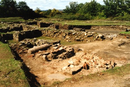 Fouilles de la ville basse en 1998.