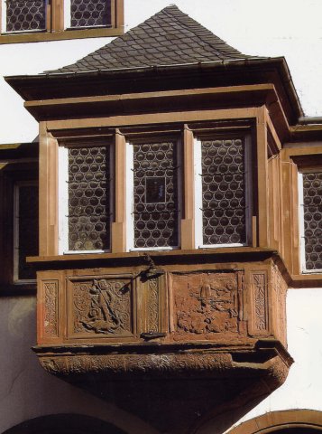 L'oriel de la maison Zuckmantel.