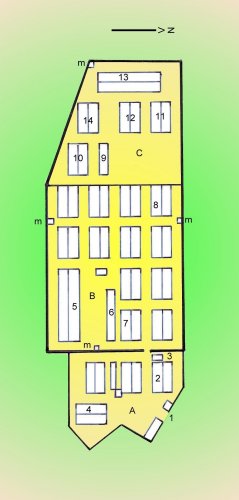 Plan du camp de Vorbruck.