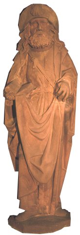 Statue de St Jacques de l'Elendherberg.