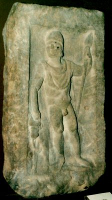 La stèle de Medru du Musée Historique de Haguenau.