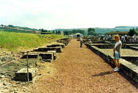 La rue à portique de Bliesbruck.