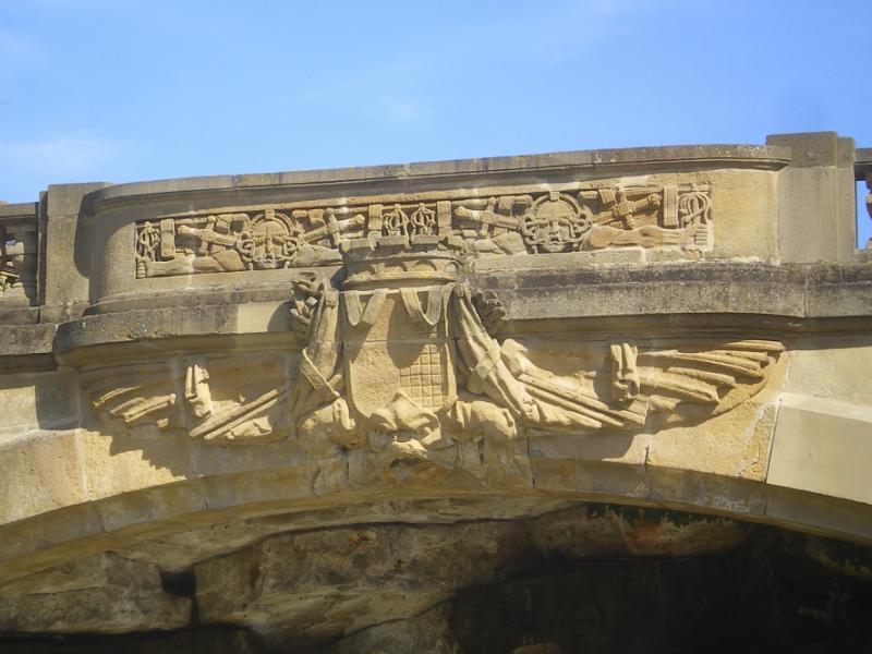 Grandes fontaines. La guerre et les armes de Metz. Photo Marc Heilig