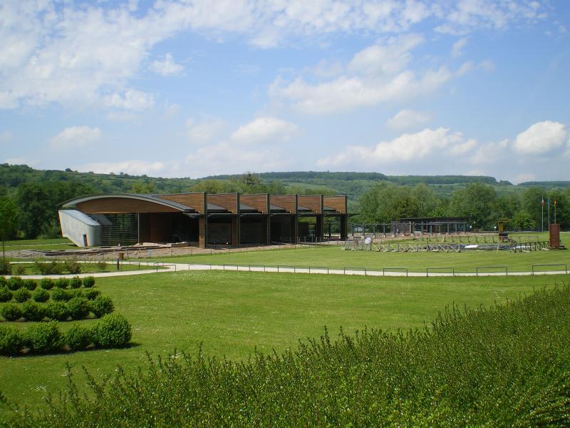 Vue des thermes