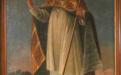 Les Thons. Couvent des Cordeliers. Grand tableau de saint Césaire. Photo Marc Heilig